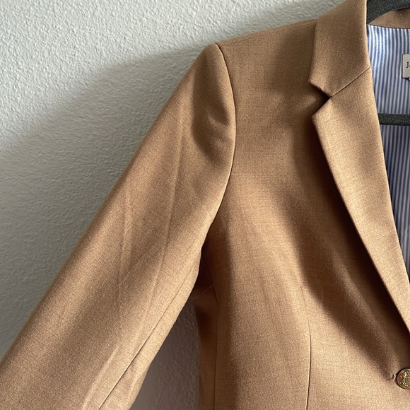 J.Crew Factory Camel Wool Blaze - Picture 9 of 13